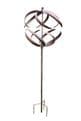 The Copper Sphere Wind Spinner - 208cm Tall