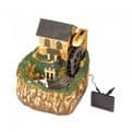 The Water Mill Fountain - Solar with LED lights.