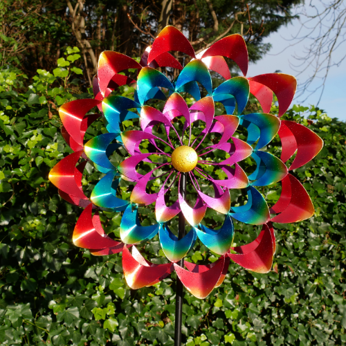 The Forgotton Garden Mystical Mood - Wind Spinner - 178cm tall.