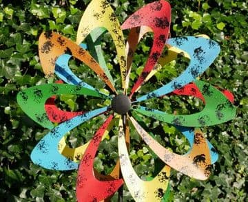 The Forgotton Garden Wind Spinner - TinCan Ally - 177cm tall