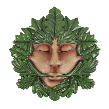 The Green Goddess - Wall Plaque - 19cm