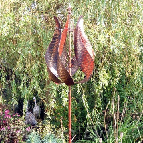 The Jubilee Wind Spinner in Burnished Gold.