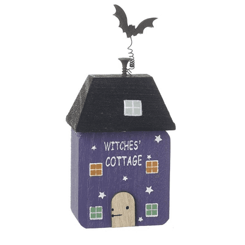 The Little Witches Cottage - 13cm.