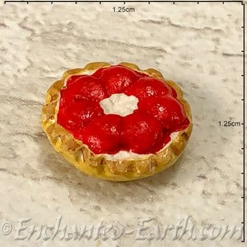 The Miniature Kitchen - Ceramic Strawberry Tart