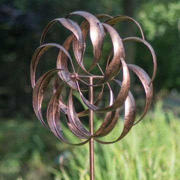 The Pemberley kinetic Wind Spinner - Bronze- 213cm