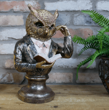 The Traitors  Library Owl - 36cm (As shown on BBC 1 -  The Traitors 2026)