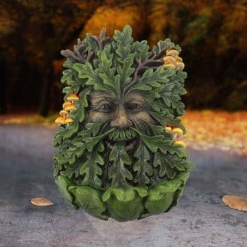 The Wise Oak - Wall Art Tree Man Spirit Wall Hanging Plaque / Bird Feeder - 23cm