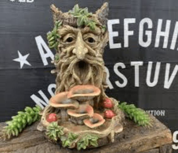 The Wisest Dryad Backflow Incense Burner 18cm.