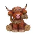 Thistle -  Scottish Highland Cow - 10.5cm.