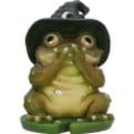 Three Wise Magical Toads  - Gift Boxed.