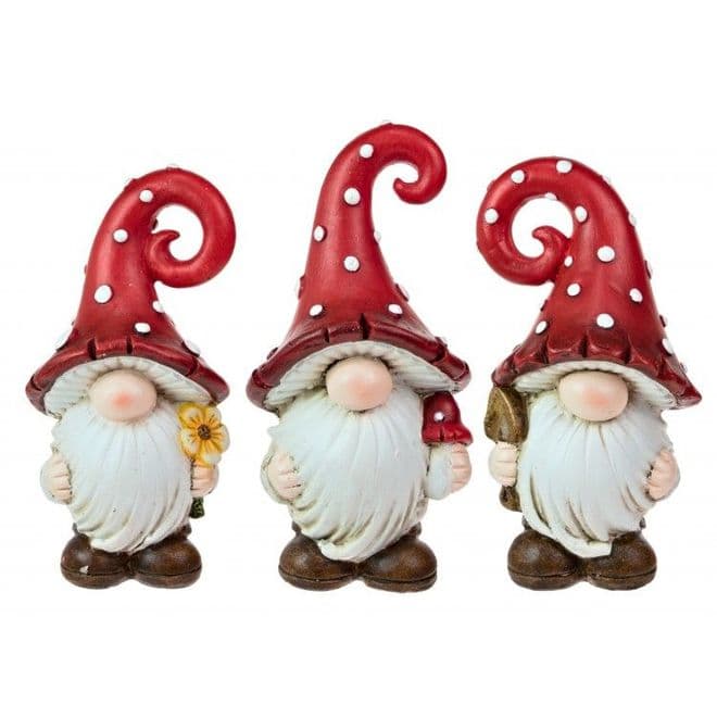 Toadstool Gnome - 3 Designs to choose from.