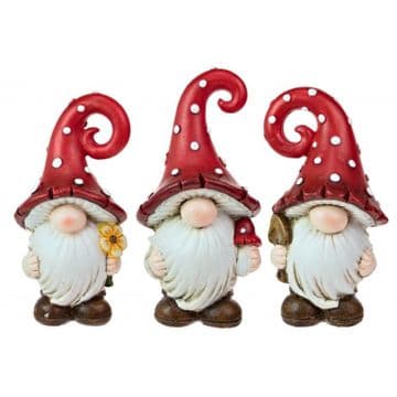Toadstool Gnome - 3 Designs to choose from