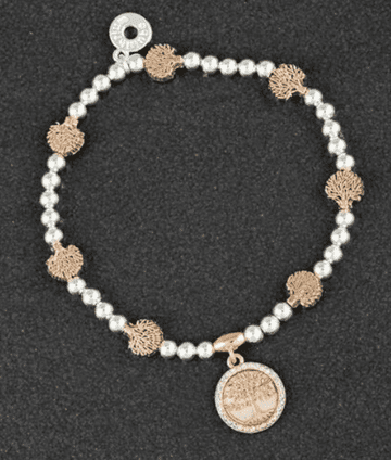 Tree of Life - Two Tone Bracelet
