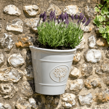 Tree of Life Wall Planter 25cm - Pale Ivory - Made From 100% recycled Plastic