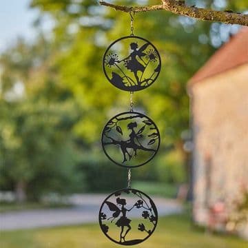 Triple Fairy Garden Hanger - 62cm
