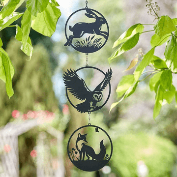 Triple  Woodland Garden Hanger - 62cm