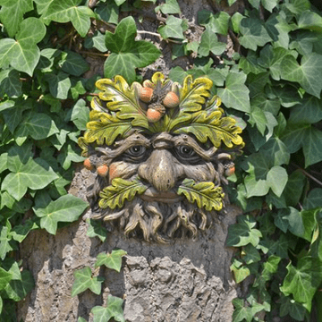 Trunkcorn - Greenman Tree Ent Wall Plaque