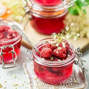 Vegan Jelly - Just Wholefoods Jelly - Raspberry - 85g