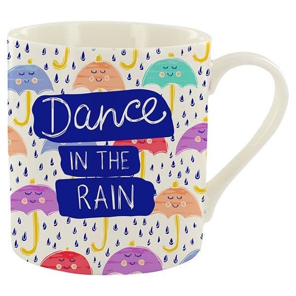 Vicky Yorke Design - Dance in the Rain - Fine China Mug.