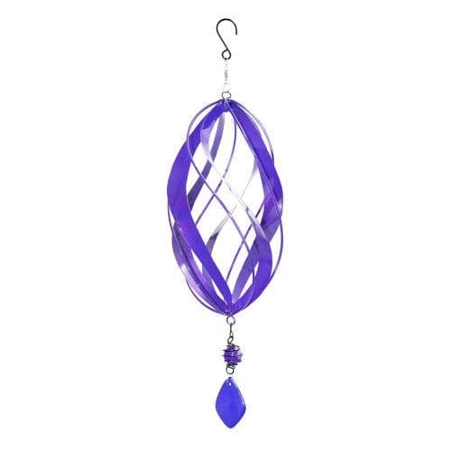Violet Flames  -  Hanging Wind Spinner  - 40cm.