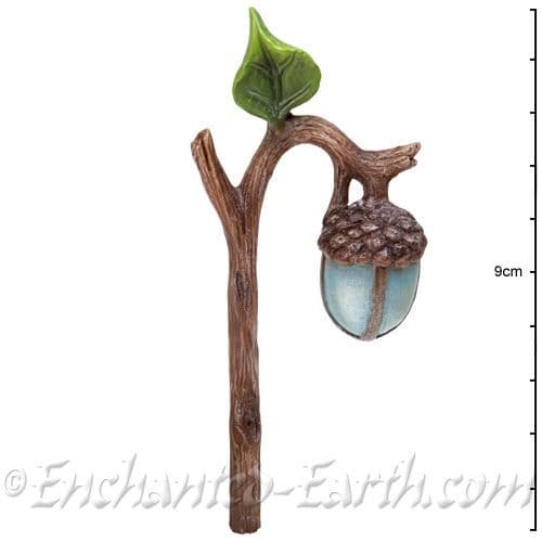Vivid Arts Miniature World Woodland Garden Acorn Lamp post.