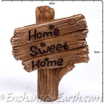 Vivid Arts - Miniature World - Home Sweet Home Sign