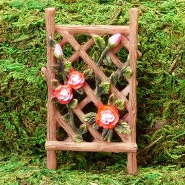 Vivid Arts - Miniature World- Miniature Garden- Mini Rose Trellis