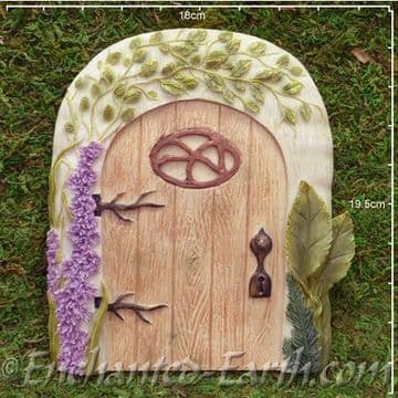 Vivid Arts - Miniature World Plus Size - Washed Oak Door - 20cm