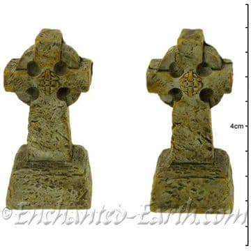 Vivid Arts- Miniature World - Set of 2 - Celtic Cross Mini Gravestones