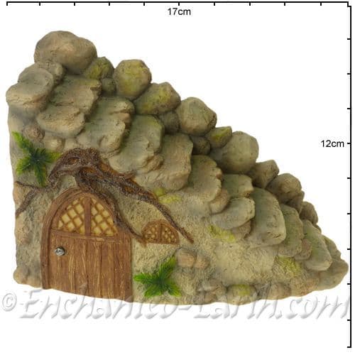 Vivid Arts- Miniature World- Curved Stone Steps.
