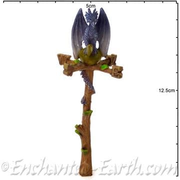 Vivid Arts- Miniature Worlds - Dragon Weather Vane -14cm