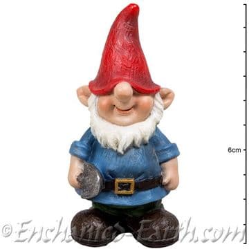 Vivids Arts- Miniature World - Standing Gnome With Trowel