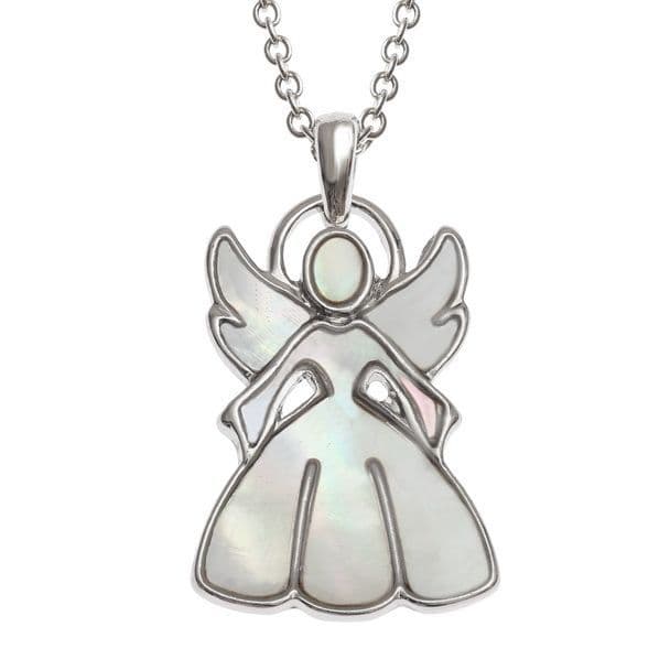 White Angel necklace - Gift Boxed.