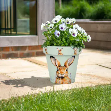 Wild Hare Eco Planter - 100% Recycled Plastic - 30cm