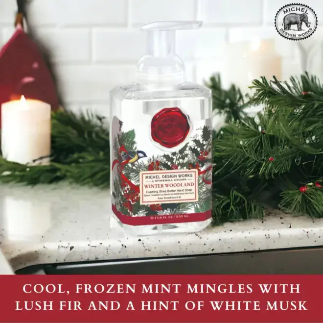 Winter Wonderland - Foaming Hand Soap by Michel Design Works - 530ml.