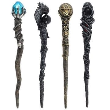 Witch & Wizard  Wands - 4 to choose from