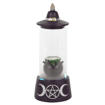 Witches Cauldron Enclosed Backflow cone burner - 24cm