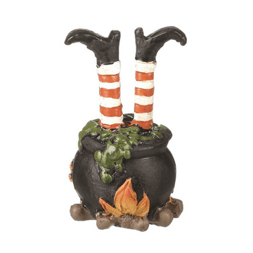 Witches Legs in a Cauldron - 6.5cm
