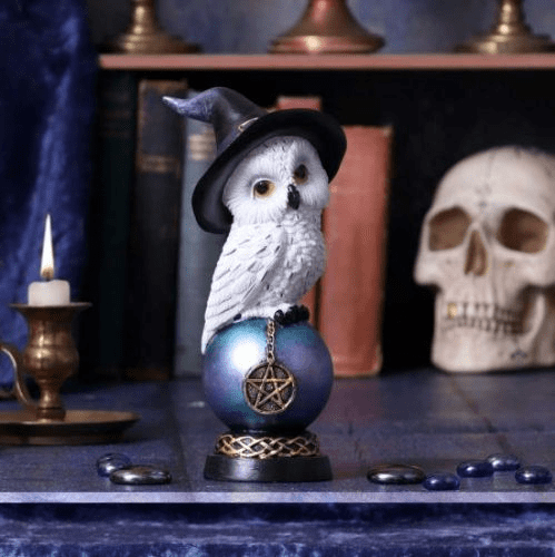 Witches Owl - The Owl's Talisman - 21cm.