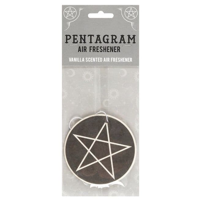 Witches Pentagram - Hanging Air Freshener.
