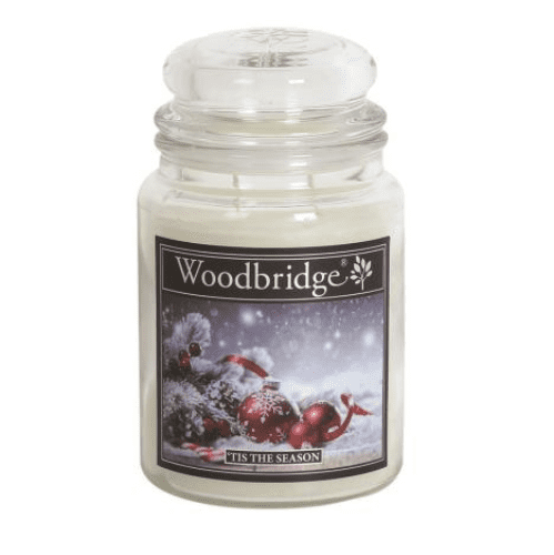 Woodbridge Large Scented Jar Candle - Tis The Season.