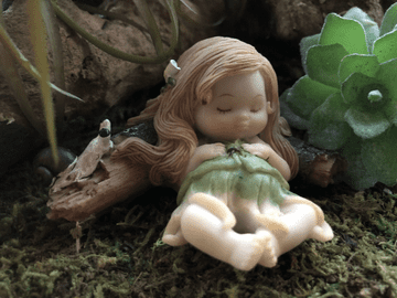 Woodland Dell Fairy- Hansel the day dream fairy - 7cm