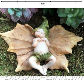 Woodland Dell Leaf Baby - Eli - 13cm
