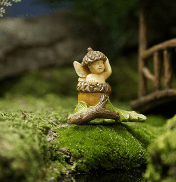 Woodland Knoll Acorn Baby Fairy