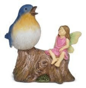 Woodland Knoll - Bird Song - Fairy & Blue Bird