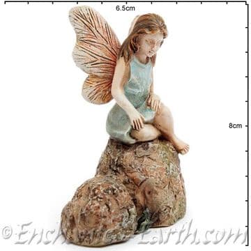 Woodland Knoll - Day Dream Fairy on rocks