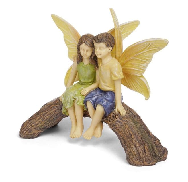 Woodland Knoll - Friendship Bridge - Pair of Fairy pals.