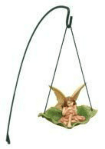 Woodland Knoll - Sitting leaf fairy swing
