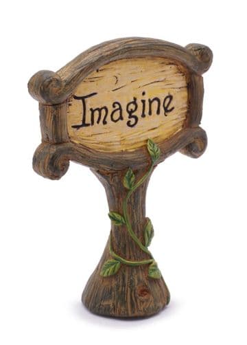 Woodland Knoll - Woodland Garden Sign Post - Imagine