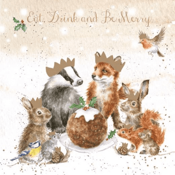 Wrendale Design - The Christmas Party Christmas Card Box Set of 8